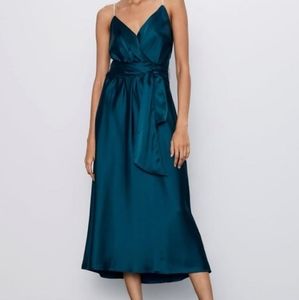 Zara Camisole Dress with Shimmery Straps
